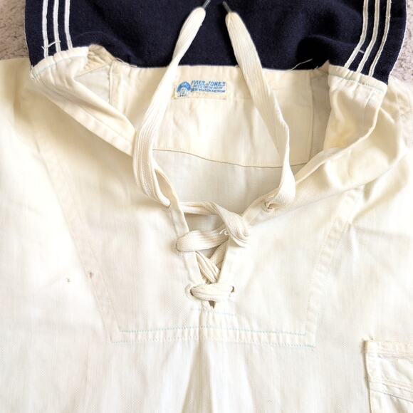 Rare VTG 30s? - WWII Paul Jones Military Navy Sailor Uniform Collector Americana - Picture 4 of 10